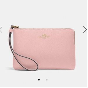 NWT Coach Blossom Pink Wristlet